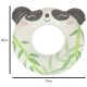 BESTWAY 36351 felfújható panda úszó kerék