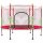 Gyermek kerti trambulin 140cm piros