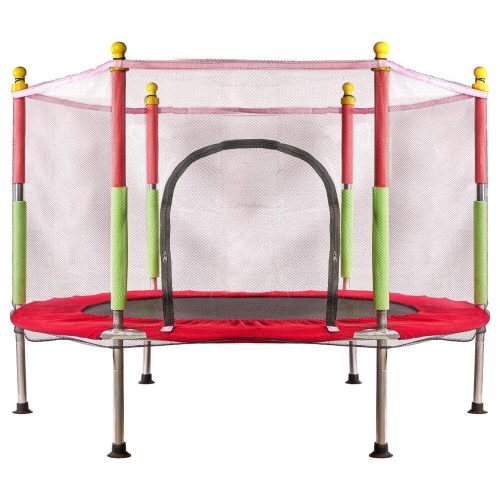 Gyermek kerti trambulin 140cm piros