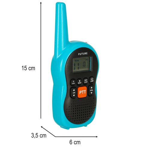 Walkie Talkie walkie talkie walkie talkie gyerekeknek 3km hatótávolság 2 db-os készlet.