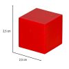 Oktatási mágneses kocka építőkockák 64 db.