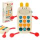 Montessori szenzoros játék babáknak phone gombokkal emberi