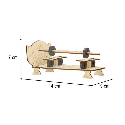 DIY tudományos kísérlet készlet magnetyc 4in1