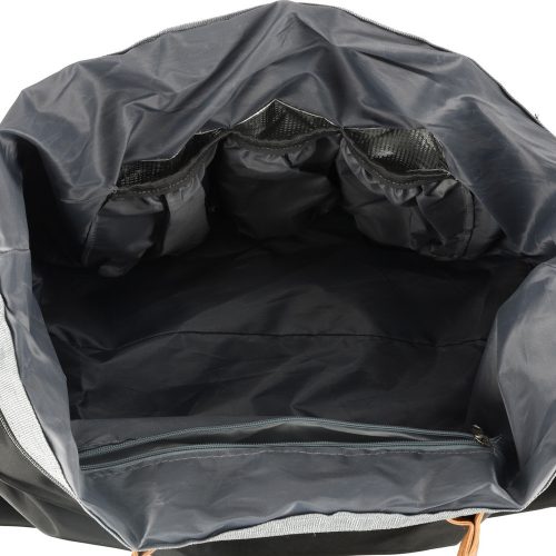 Multifunkcionális utazótáska babakocsihoz, anyukának, fekete szettben