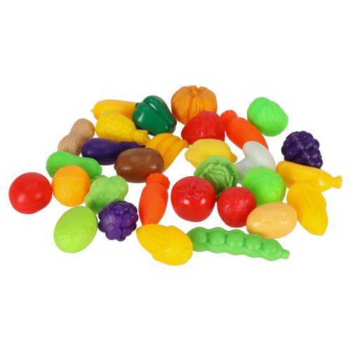 Zöldségvágó mosogató bevásárlókocsi edények háztartási gépek készlet 54 darabos