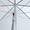 Strand napernyő állítható törhető UV összecsukható 150cm szürke