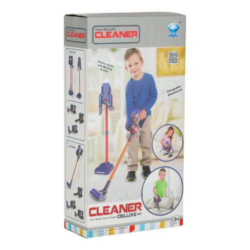 Álló porszívó gyerekeknek 3 az 1-ben szívófunkcióval