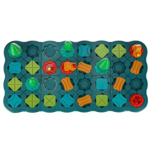 Puzzle társasjáték labirintus akadálypálya 56 el.