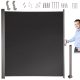 LUARO behúzható napellenző 180 x 400 cm szürke, oldalsó terasz napellenző
