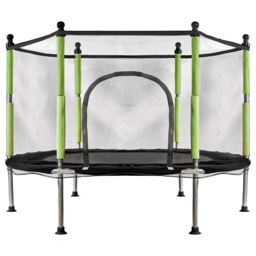 Gyermek kerti trambulin háló 140 cm zöld