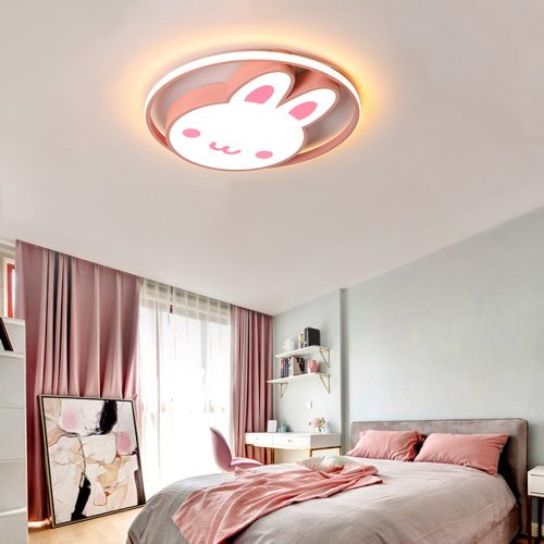 LED mennyezeti lámpa plafon gyerekszobába dimmelhető LUMELA + távirányító nyushi