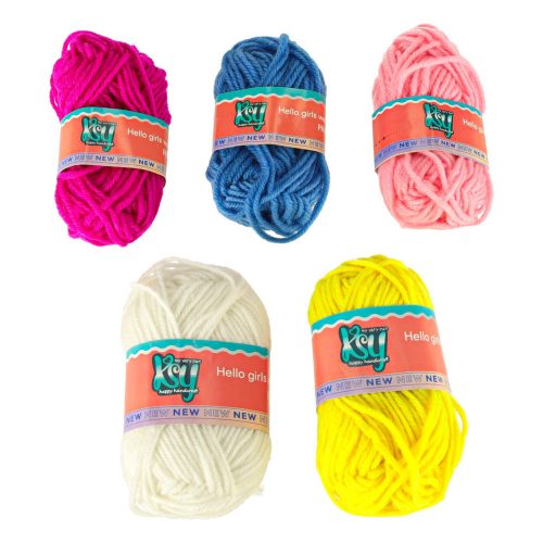 Kötőgép varrókészlet 5 fonalszínhez