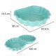 Homokozó zárt medence Shell Twins double 2in1 160x87.5x19.5cm széles