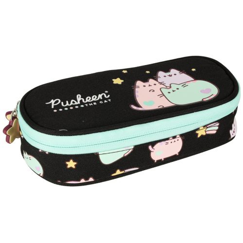 Pusheen pasztellszínű tolltartó pánttal